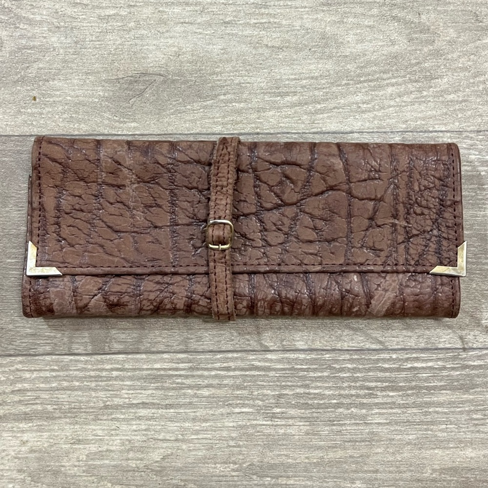 Buffalo Leather Western Wallet